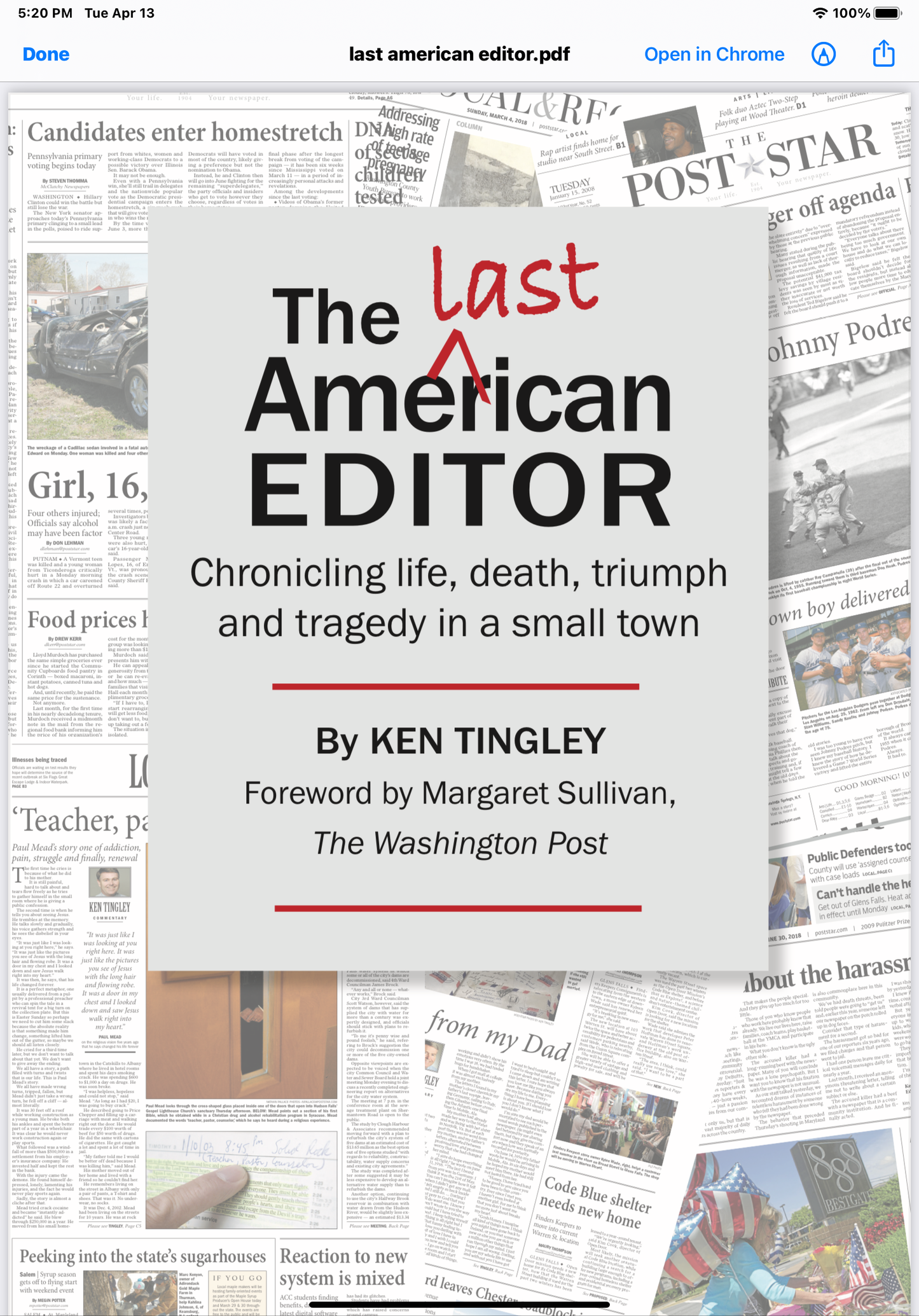 The Last American Editor